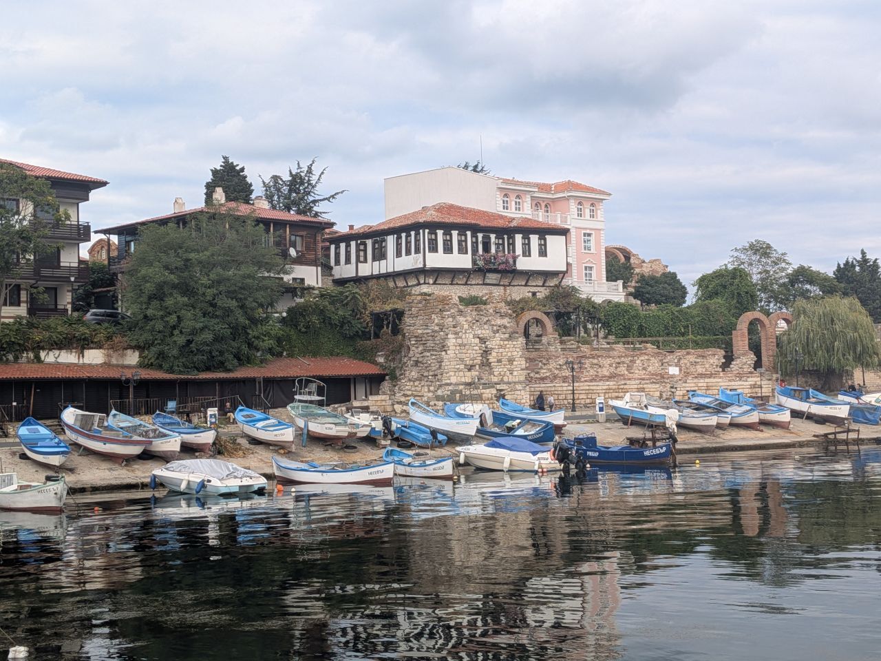 Fischerboote in Nessebar