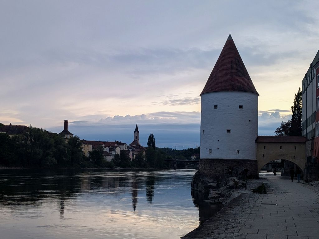 Passau an Donau und Inn