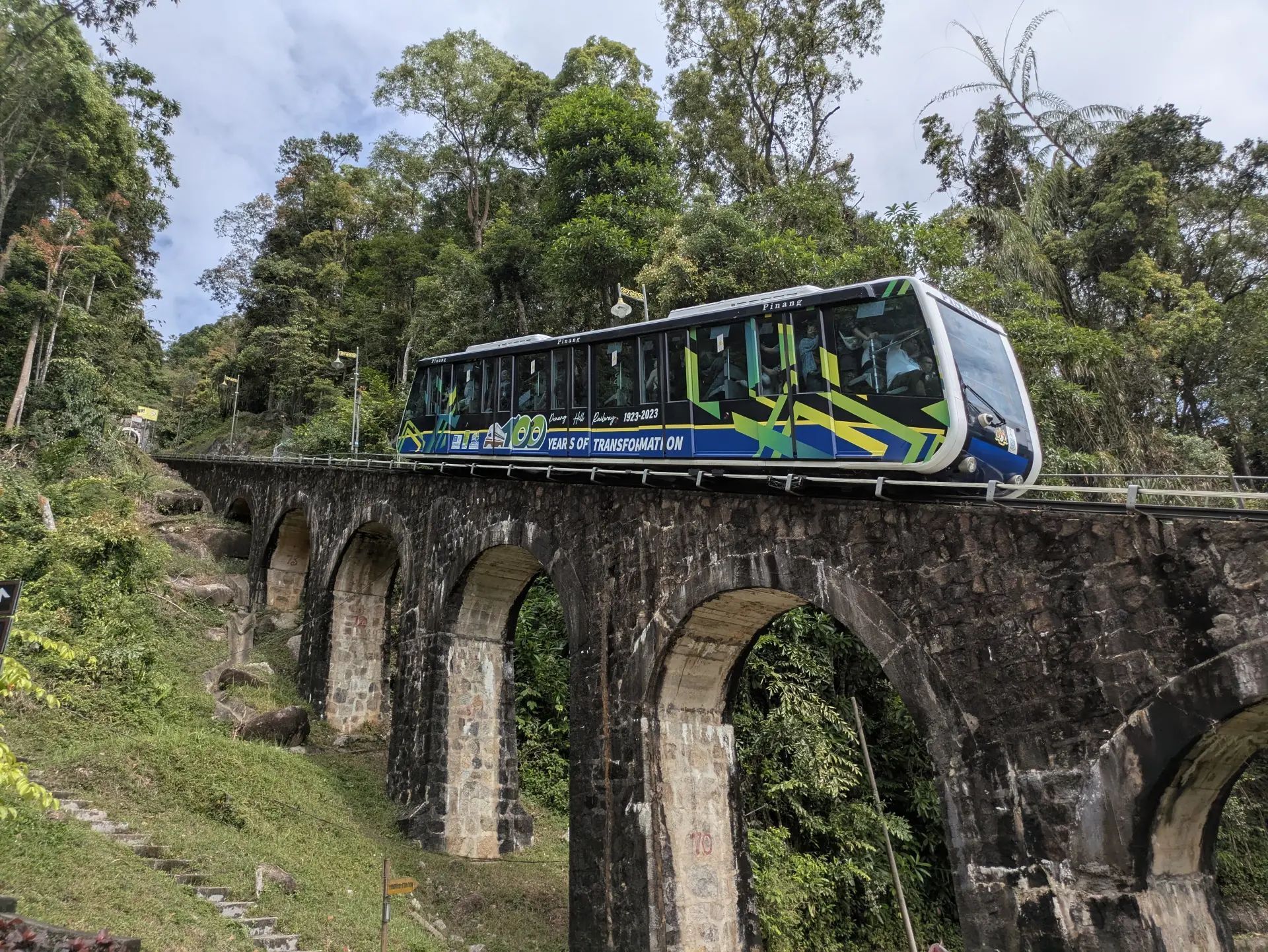 Penang Hill - Die Standseilbahn