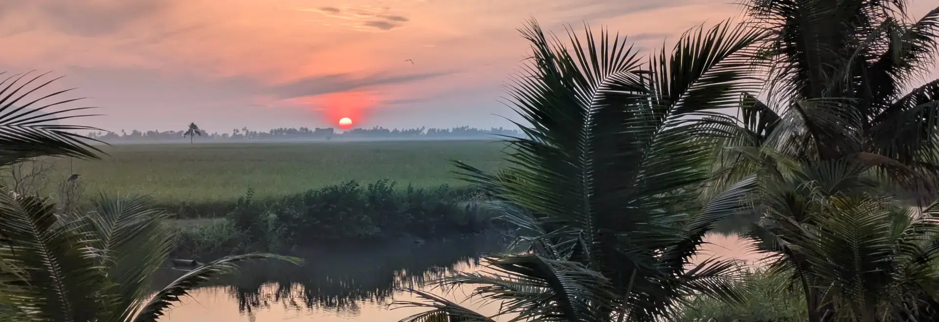 Mit dem Klapprad an der Küste von Kedah