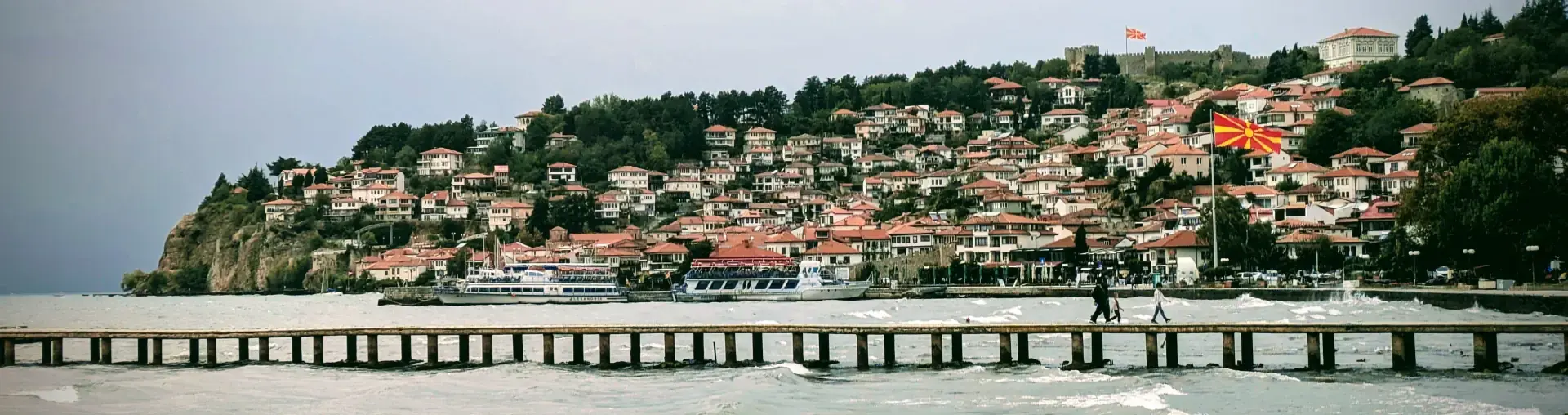 Blick auf Ohrid