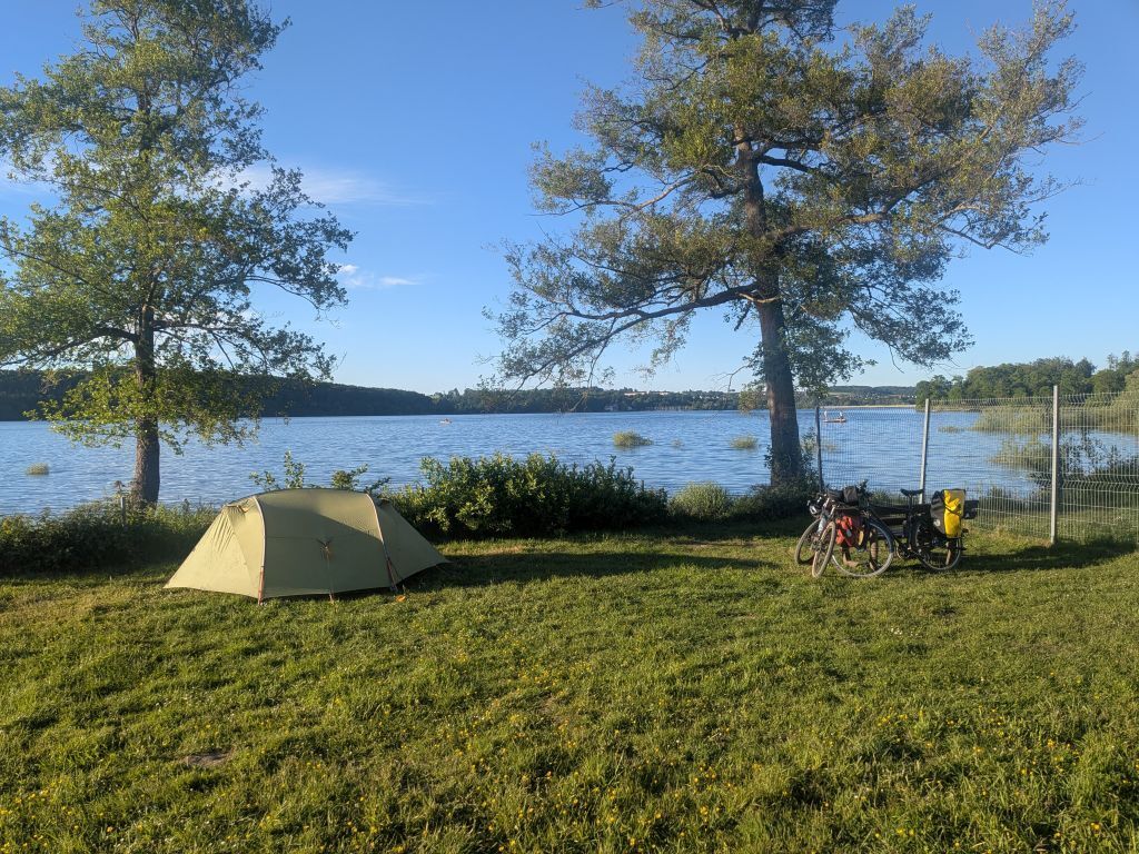 Zelten am Möhnesee