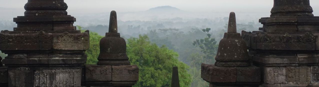 Borobudur panorama