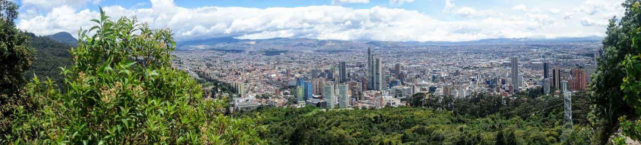 Die Skyline von Bogota