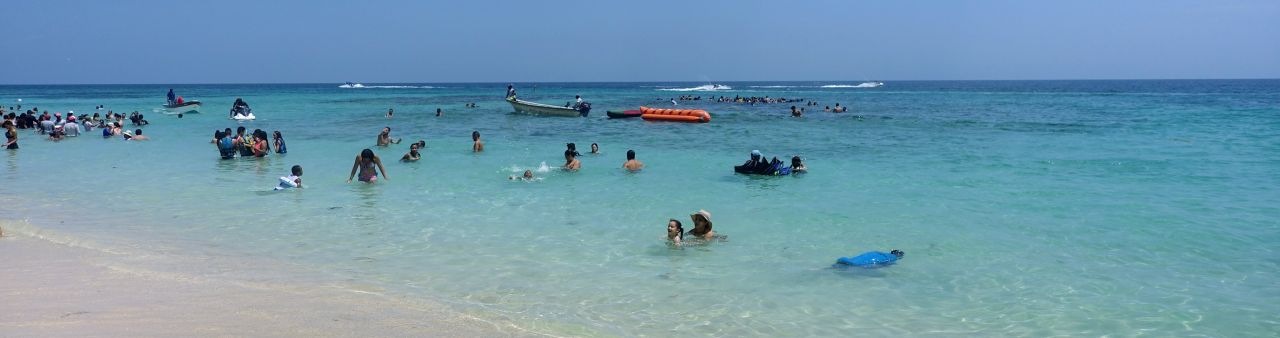 Playa Blanca. Sand, Sonne und ein türkisfarbenes Meer