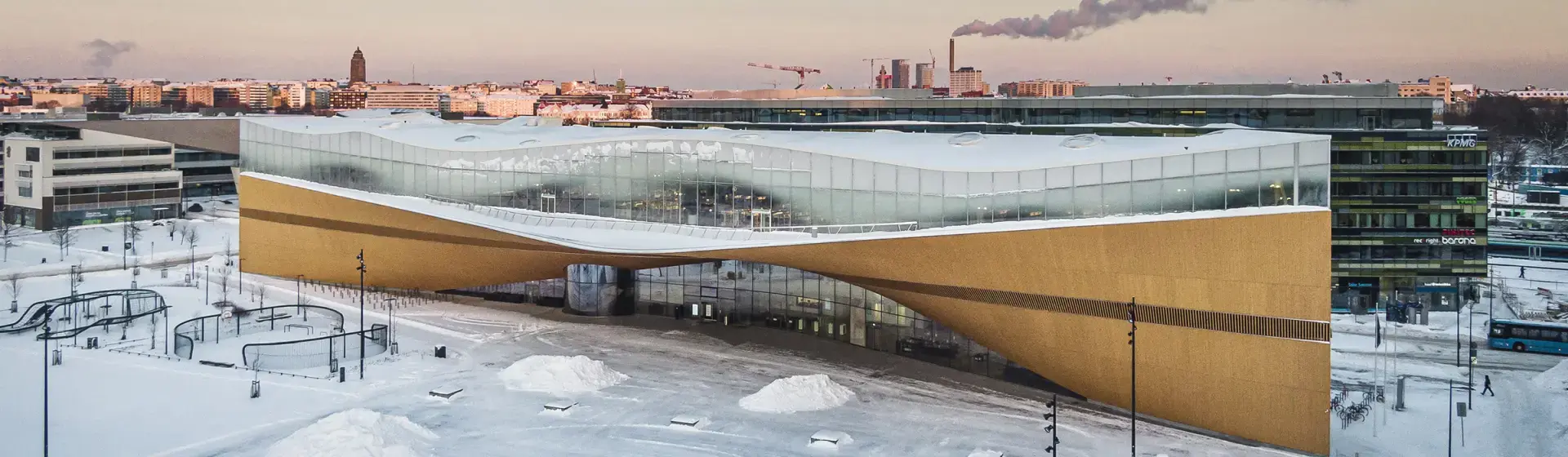 Oodi. Die Zentralbibliothek von Helsinki